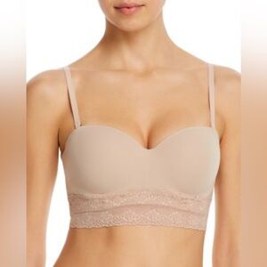 Natori Strapless Longline Bra in Light Nude